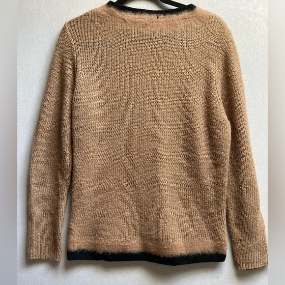 Tan Crew Neck Sweater - Picture 2 of 12